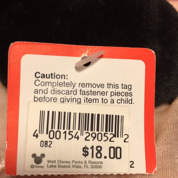 WDW Plush Stocking Mickey Mouse Santa and Minnie Mouse - Picture 9 of 13